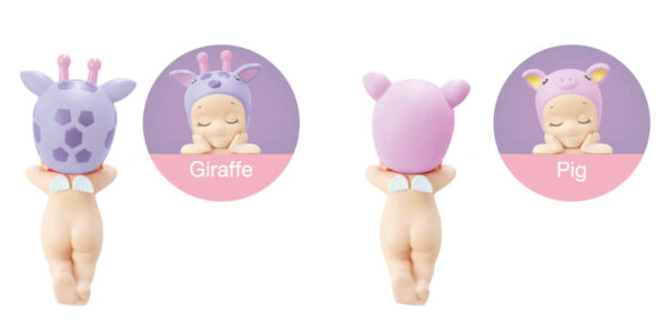 Sonny Angel HIPPERS Dreaming Series jirafa y cerdo