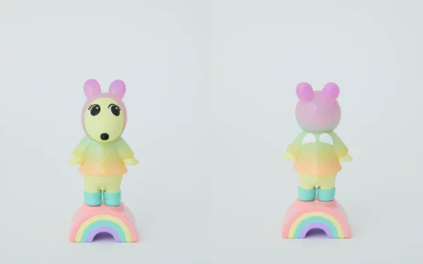 Sonny Angel I love Rainy Day figura secreta robby con impermeable
